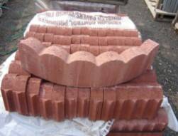 Straight and Curved Scalloped Edging Stepping Stones - Ali's Nursery, Plantsville, CT